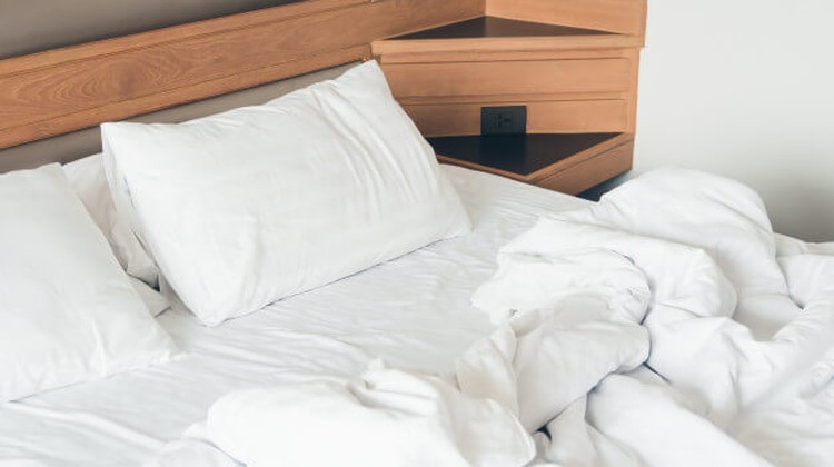 Hotels typically change bed sheets every 3 4 days, but some may choose to do so every day